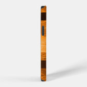 Coque iPhone 12 Texture de fond abstraite de bois provenant des ex (Côté droit)