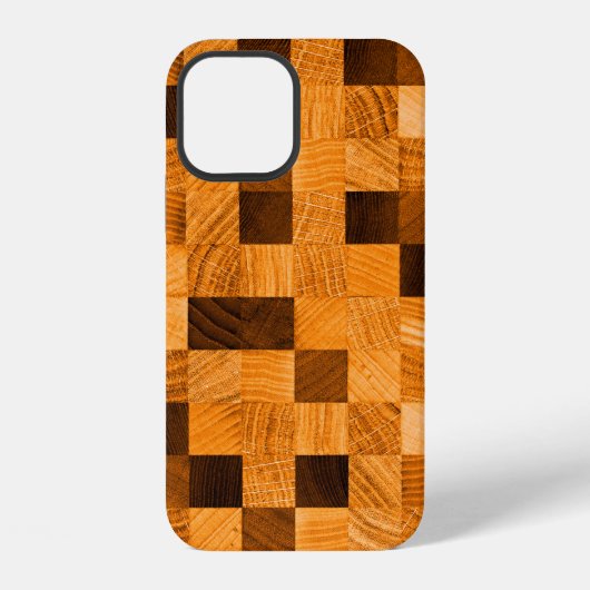 Coque iPhone 12 Texture de fond abstraite de bois provenant des ex (Verso)