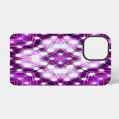 Coque iPhone 12 Texture de fond de projecteurs dynamiques (Verso Horizontal)