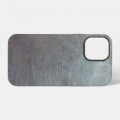 Coque iPhone 12 Texture de fond métal grunge (Verso Horizontal)