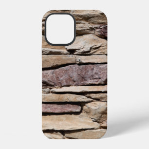 Coque iPhone 12 Texture de fond vintage vieille maçonnerie pierre