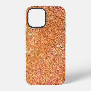 Coque iPhone 12 Texture de l'ancien métal peintabstrait, âge, anc