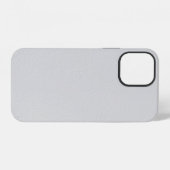 Coque iPhone 12 Texture de mur blanc grunge brut (Verso Horizontal)