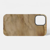 Coque iPhone 12 Texture de papier ancienne structure (Verso Horizontal)