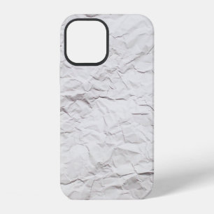 Coque iPhone 12 Texture de papier froissé