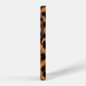 Coque iPhone 12 Texture de peau de léopard : Tache de léopard patt (Côté droit)