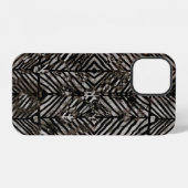 Coque iPhone 12 Texture géométrique motif moderne répétitif créati (Verso Horizontal)