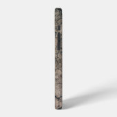 Coque iPhone 12 Texture grunge fracture fissurée (Côté gauche)