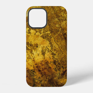 Coque iPhone 12 Texture grunge orangeabstrait,ancien,antique,art,