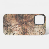 Coque iPhone 12 texture grunge texture grunge mur (Verso Horizontal)