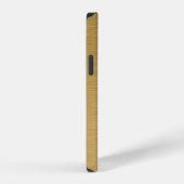 Coque iPhone 12 Texture métallique surface dorée (Côté droit)