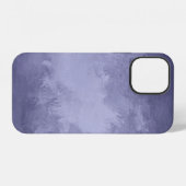 Coque iPhone 12 Texture sélénium bleu acrylique (Verso Horizontal)