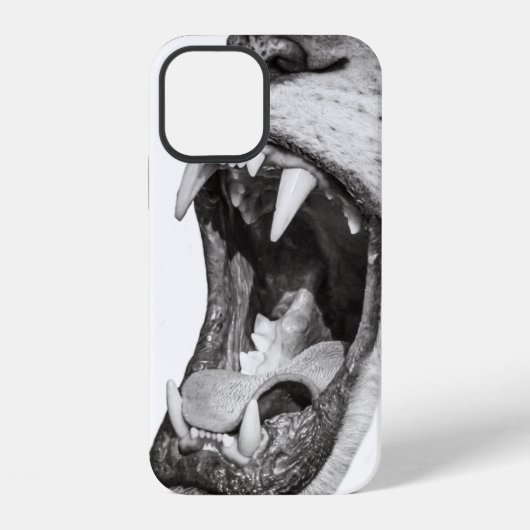 Coque iPhone 12 The lion roars (Verso)