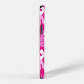 COQUE iPhone 12 TIARE (ROSE CHAUDE) (Côté droit)