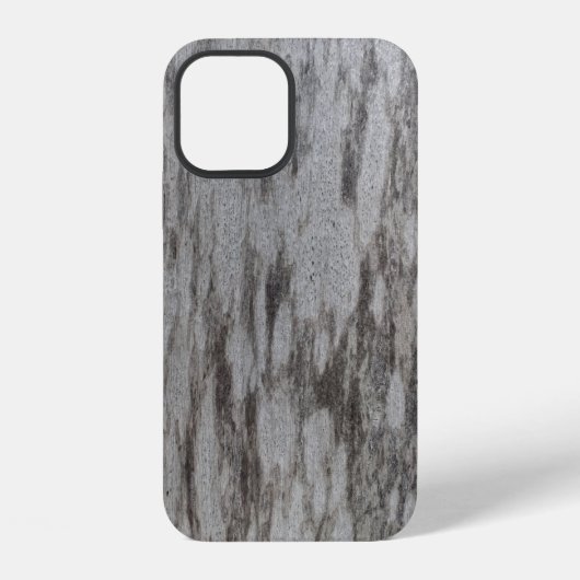 Coque iPhone 12 Tissu gris (Verso)