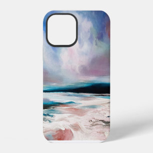 Coque iPhone 12 Toile Abstraite : Texture contemporaine