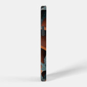 Coque iPhone 12 Toit orange (Côté droit)