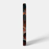 Coque iPhone 12 Toit orange (Côté gauche)