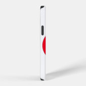 Coque iPhone 12 Tomate rouge. (Côté droit)