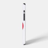 Coque iPhone 12 Tomate rouge. (Côté gauche)