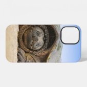 COQUE iPhone 12 TORTUE DE SABLE GRIS (Verso Horizontal)