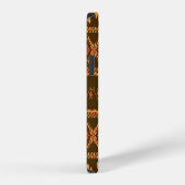 Coque iPhone 12 Tracé d'automne rétro (Côté droit)