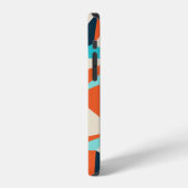 Coque iPhone 12 Triangle seamless pattern (Côté gauche)