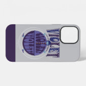 Coque iPhone 12 Tu deviens Violet, Violet ! (Verso Horizontal)