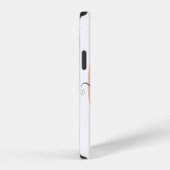 Coque iPhone 12 Typographie moderne première simple classe (Côté droit)