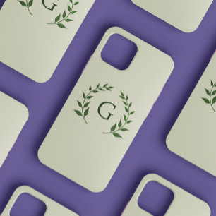 Coque iPhone 12 Typographie Thème Branche d'Olivier Mignonne Minim