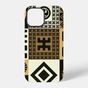 Coque iPhone 12 Un ensemble de motifs japonais sans couture, triba