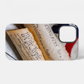 Coque iPhone 12 US Founding Documents (Verso Horizontal)