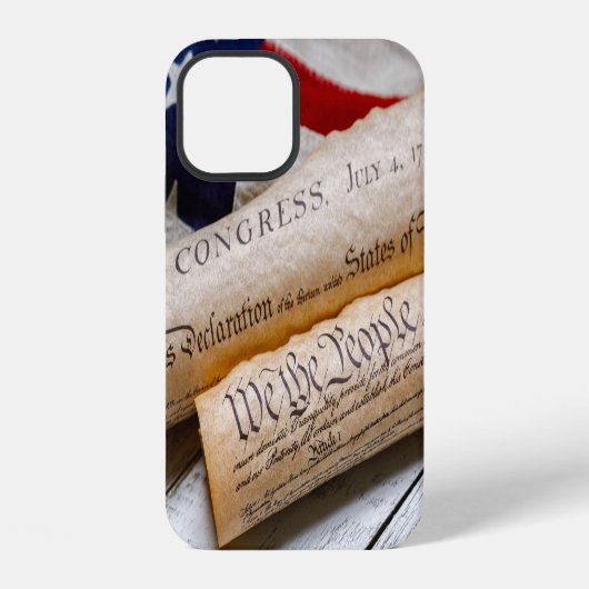 Coque iPhone 12 US Founding Documents (Verso)