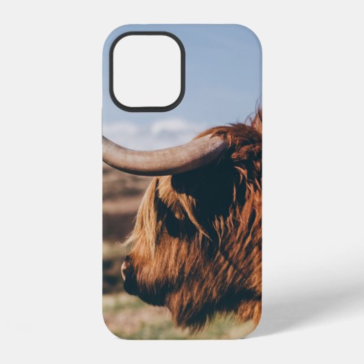 COQUE iPhone 12 VACHE HIGHLAND (Verso)
