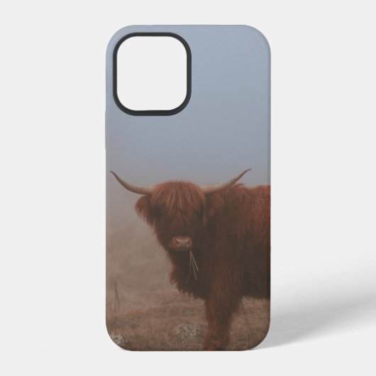 COQUE iPhone 12 VACHE HIGHLAND CATTLE (Verso)