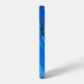 Coque iPhone 12 Vagues bleues de l'océan en été (Côté gauche)