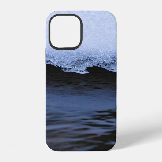 COQUE iPhone 12 VAGUES D'EAU SUR LA RIVE (Verso)