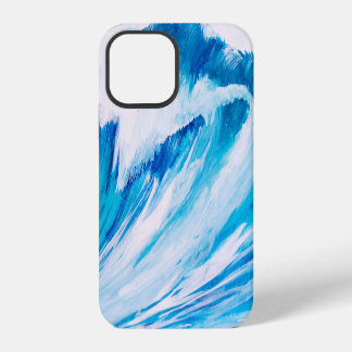 Coque iPhone 12 Vagues océaniques : Beauté aquarelle Blumarine.
