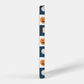 Coque iPhone 12 Vérifications de crânes et de citrouilles (Côté droit)