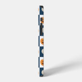 Coque iPhone 12 Vérifications de crânes et de citrouilles (Côté gauche)