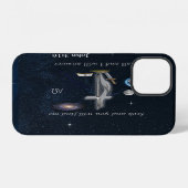 Coque iPhone 12 verset biblique (Verso Horizontal)