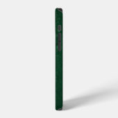 Coque iPhone 12 Vert humide (Côté gauche)