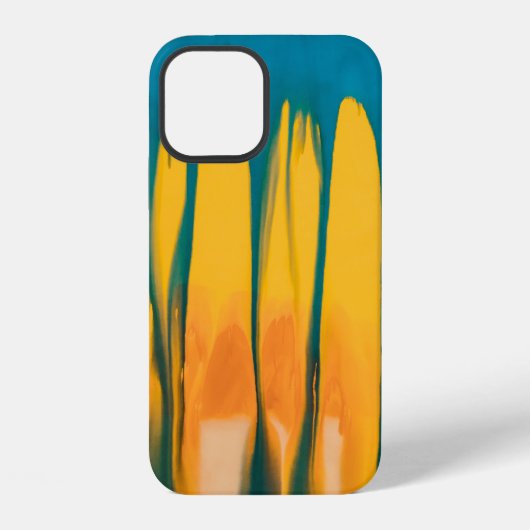 COQUE iPhone 12 VÊTEMENTS JAUNE ET BLEU (Verso)