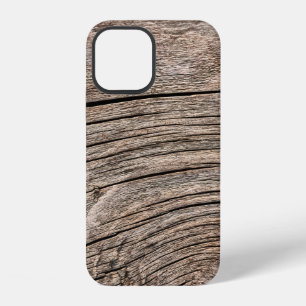 Coque iPhone 12 Vieux Patiné Rotten Cracké Noir grossier G