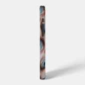 Coque iPhone 12 Vision psychédélique : illusion de l'oeil Abstrait (Côté gauche)