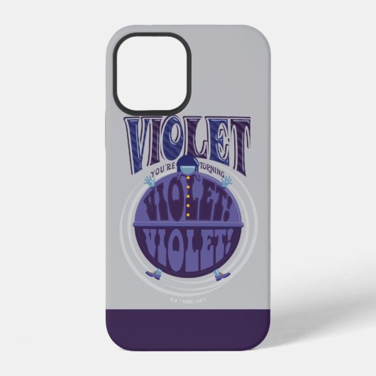 Coque iPhone 12 Vous devenez violette, Violette ! (Verso)