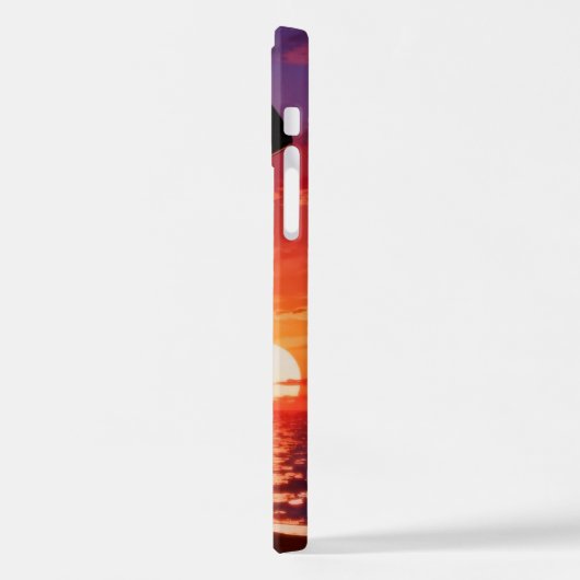 Coque iPhone 12 where dreams meet the sunset   (Côté gauche)