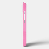 coque iphone 13 arc-en-ciel rose. (Verso / Gauche)