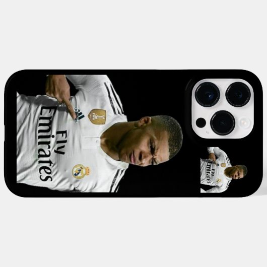 COQUE IPHONE 14 pro max mbappé (Verso (horizontal))