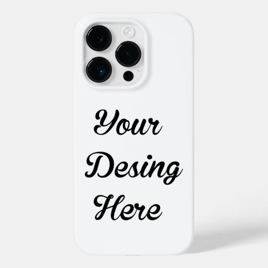 Coque Iphone 14 Pro personnalisé (Verso)